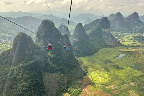 Guilin : visite privée d&#039;une journée à Yangshuo, vue sur les montagnes à vol d&#039;oiseau