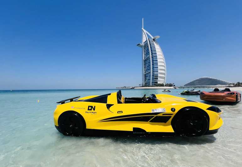Dubaija: jahtu piestātnes Jetcar ekskursija ar Burj Al Arab skatu