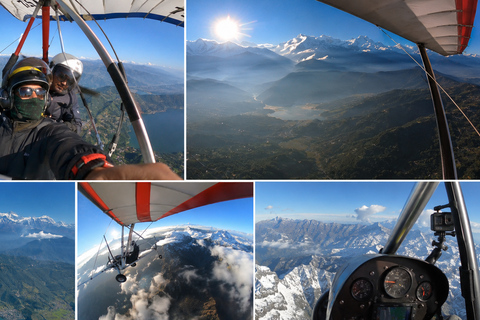 Pokhara: Ultralight Flight Over Annapurna Range