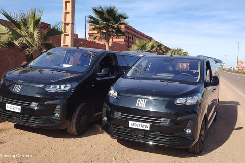 خدمة نقل خاصة من وإلى المطار: مطار مراكش ⇆ فنادق/رياضخدمة النقل من المطار وإلي المطار في مراكش ⇆ ال