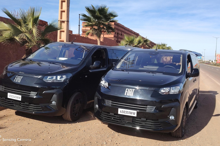 خدمة نقل خاصة من وإلى المطار: مطار مراكش ⇆ فنادق/رياضخدمة النقل من المطار وإلي المطار في مراكش ⇆ ال