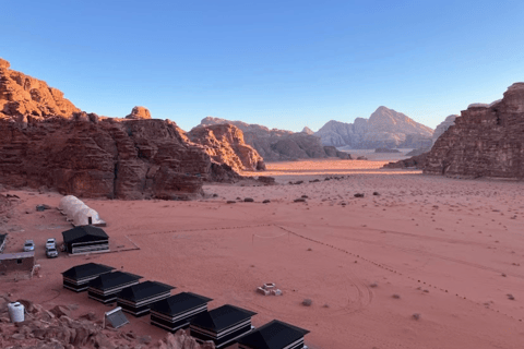 Amman: Wadi Rum Private Transfer, Jeep Tour, Dinner & Stay Amman:-Private Tour, 1 Day 1 Night, Petra, Wadi Rum, Return