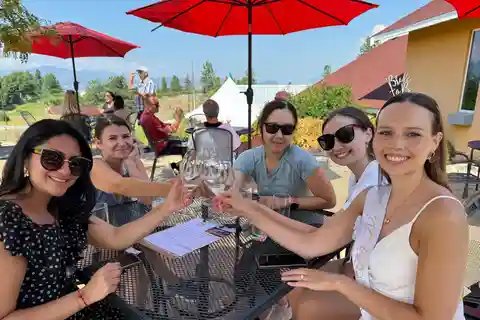 Kelowna: Tour guidato in bicicletta del vino con pranzo e degustazione