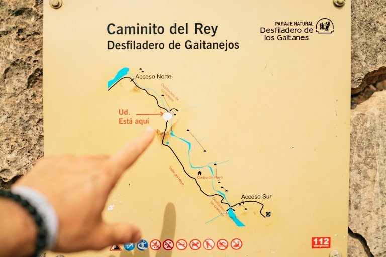El Chorro : visite guidée du Caminito del Rey avec navette