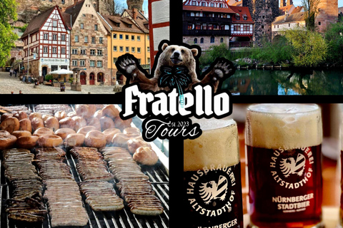 Norimberga: castello, centro storico, chiese e ponti, birra e bratwurst compresi