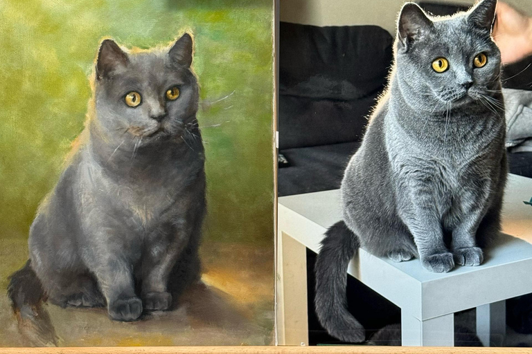 Florence: Create Your Own Oil Painting in a Real Art Studio Sunday Premium Atelier Session