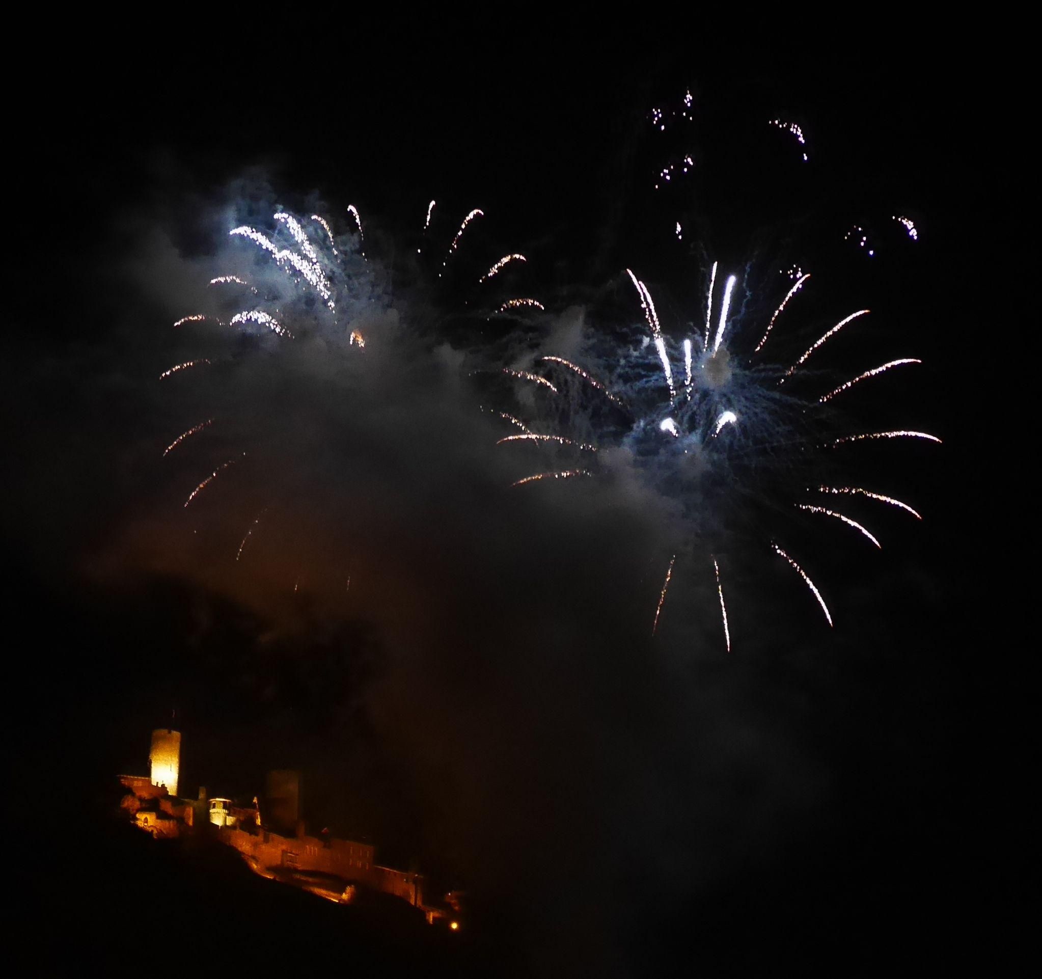 Fahrt zum Feuerwerk des Winninger Weinfestes
