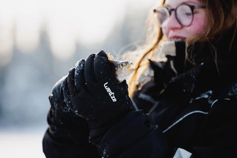 Levi: Guided Ice Fishing Experience with Transfers