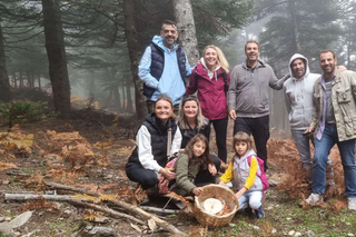 Athens: Evia Island Mushroom Foraging Tour with Lunch Stop