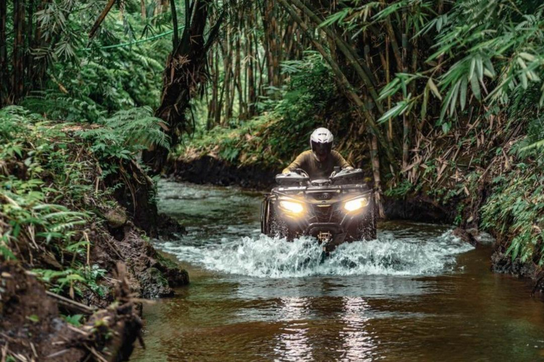 Bali: Waterval Gorilla Grot ATV Tocht en Ubud Rafting TochtSolo 250cc, Gorilla Grot ATV &amp; Ayung Rafting - Geen Transfers