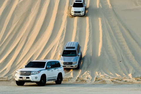 Desert Safari Qatar Camel Sandbording sunrise/sunset tour