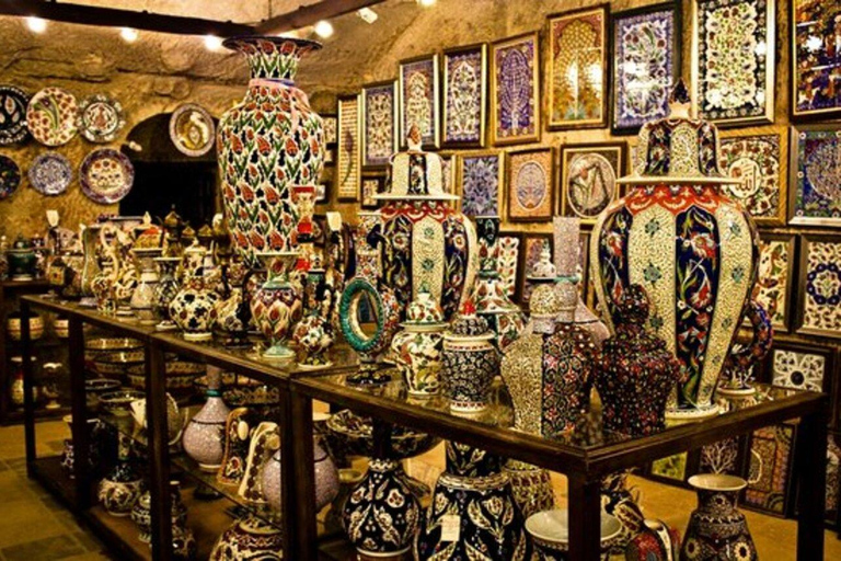 Visit to Cappadocia ceramic workshop and carpet store