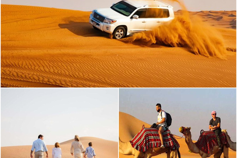 Doha Desert Safari ,Sand Boarding,Camel ride & inlalnd sea Shared Tour