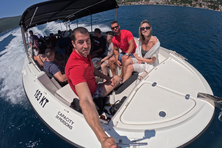 From Kotor: Blue Cave & Lady of the Rocks, entire bay - 3h!