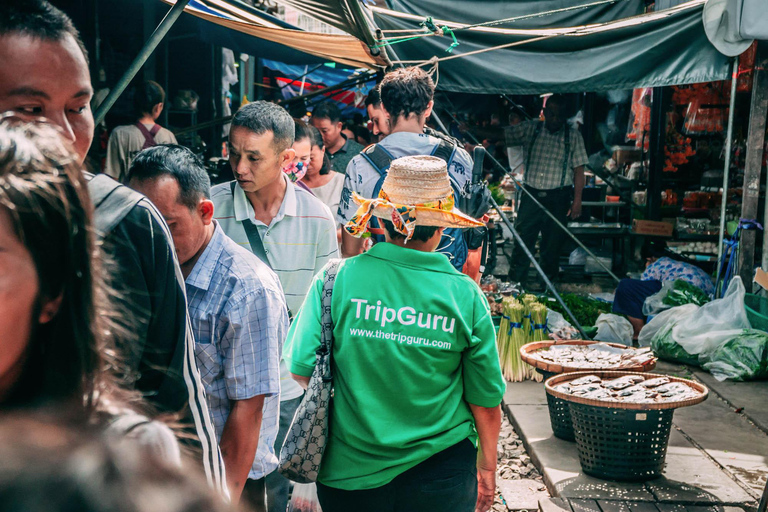 From Bangkok: Maeklong Railway and Floating Market Day Tour