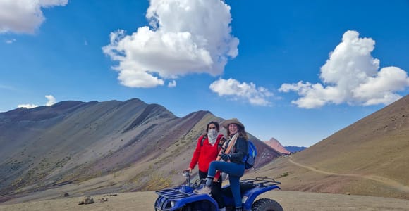 From Cusco: ATV to Rainbow Mountain & Red Valley, 5-Min Walk