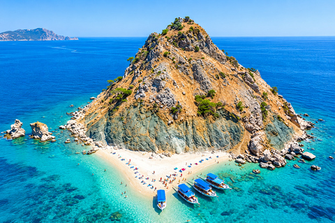 From Antalya: Suluada Island Boat Tour with Lunch & Transfer