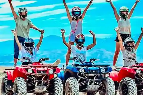 Marrakech: Agafay Desert Quad Bike, Camel Ride & Dinner Show