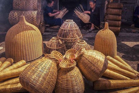 Hanoi: Women Museum or Fish Trap, Soy Sauce, Incense Village PRIVATE: Fish Trap Village & Soy Sauce & Incense, Hat, Lunch