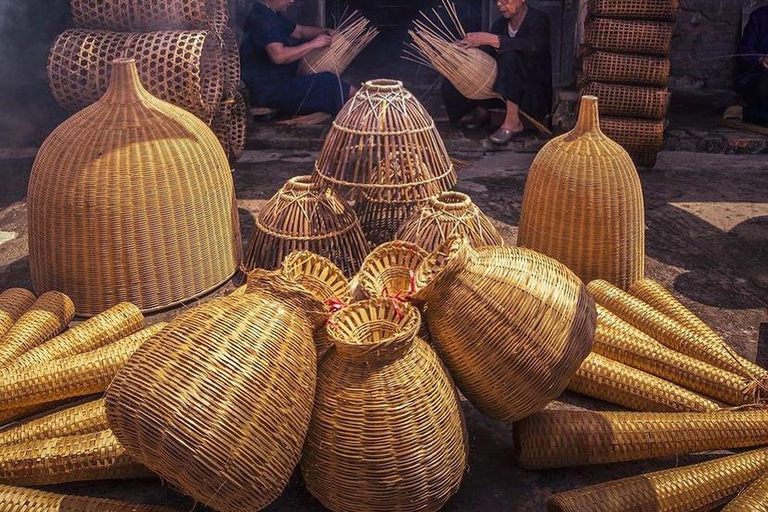 Hanoi: Women Museum or Fish Trap, Soy Sauce, Incense Village PRIVATE: Fish Trap Village & Soy Sauce & Incense, Hat, Lunch