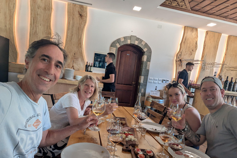 From Berat: Bogova Waterfall Hike and Winery Tour