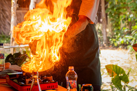 Hoi An: Cooking Class, Market Tour, Fishing & Basket Boating Private Culinary Journey