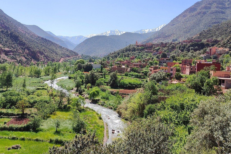 From Marrakech: Ourika Valley and Seven Waterfalls Day Trip Marrakech: Ourika Valley, Atlas Mountain & Waterfalls