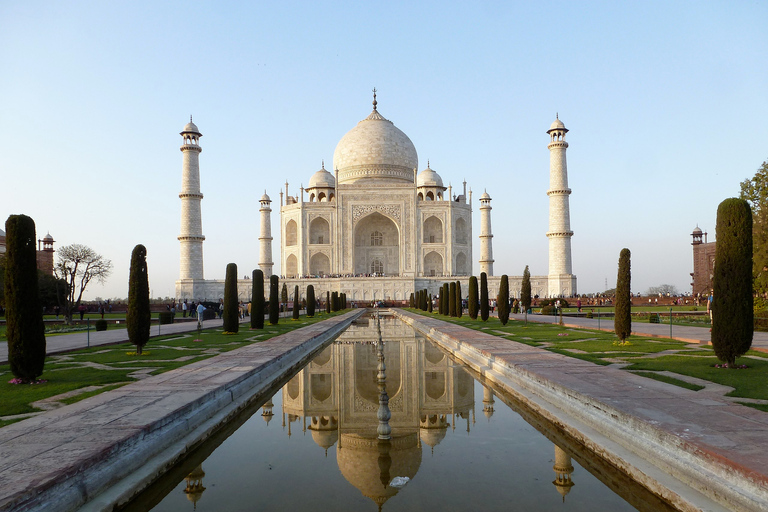 Desde Delhi: Visita Privada al Taj Mahal al Amanecer en CocheSólo transporte y guía turístico