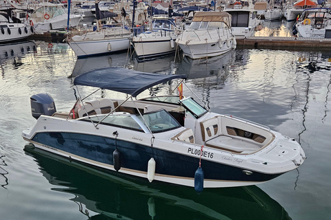 Torrevieja: Multi-adventure experience with yacht, stand-up paddleboarding, snorkeling, and photography Torrevieja: Charlie's Angels Multi-Adventure Experience