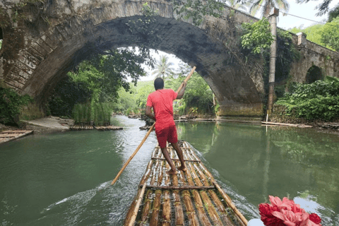 Montego Bay: River Rafting and Sunset Catamaran Cruise