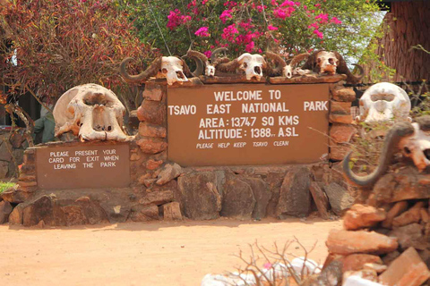 Tsavo East National Park: 2-Tages-Tour von Mombasa aus