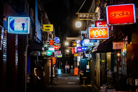 Tokio: Visita guiada nocturna a pie por el distrito de Shinjuku