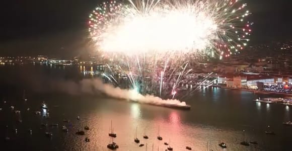 Lisbon: New Year&#39;s party on a sailboat tour 2026 to 2027
