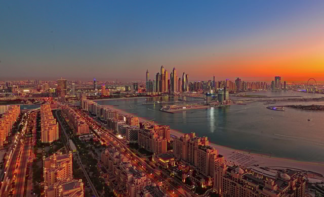 Dubai: Diner bij The View the Palm Observatory