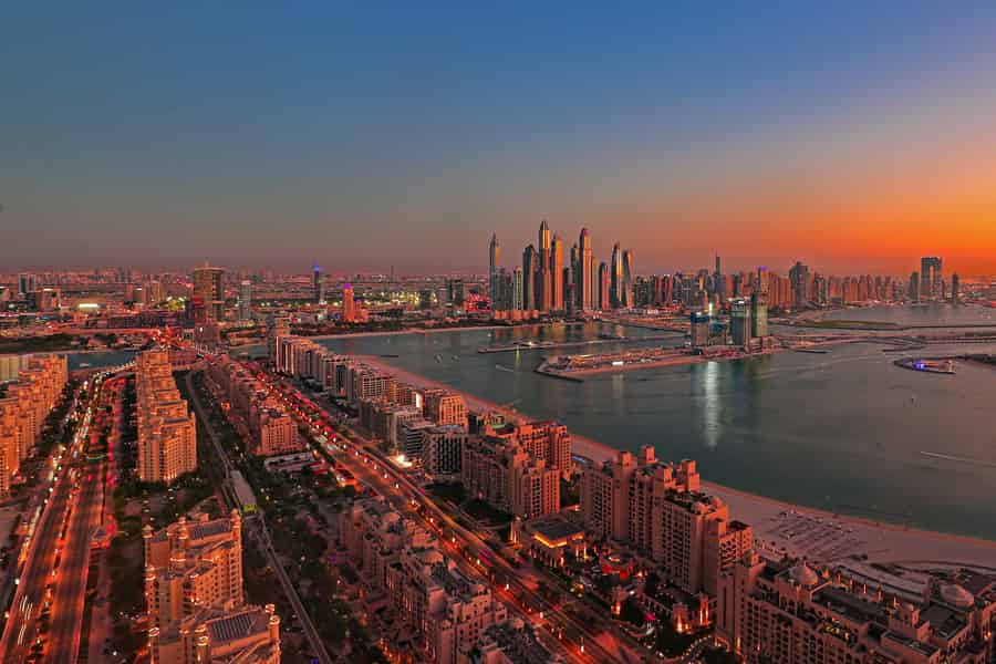 Dubai: Abendessen im The View the Palm Observatory