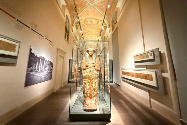 Eintrittskarte für das Museo Egizio mit Audioguide
