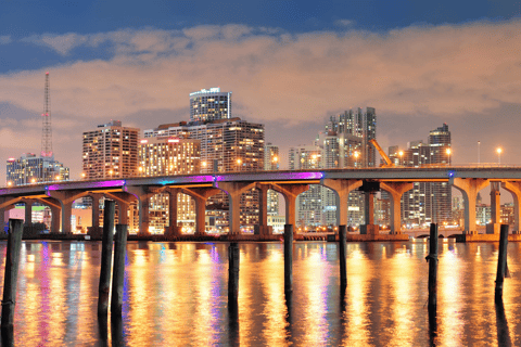 Miami : Croisière panoramique avec bar à bord