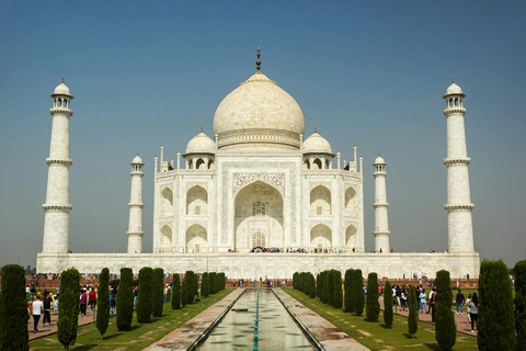 Vanuit Delhi: Zonsopgang Taj Mahal, Agra Fort en Baby Taj Tour