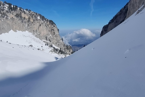 Mount Tomorri summit,hiking on the Holy Mountain