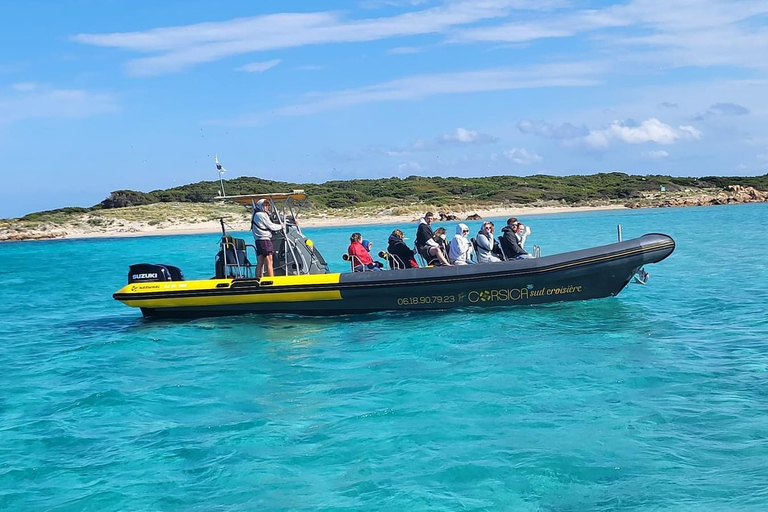 Santa-Giulia: Half-day trip, Lavezzi Islands and Bonifacio cliffs Santa-Giulia: Half-day trip to the sea, Lavezzi Islands and Bonifacio cliffs