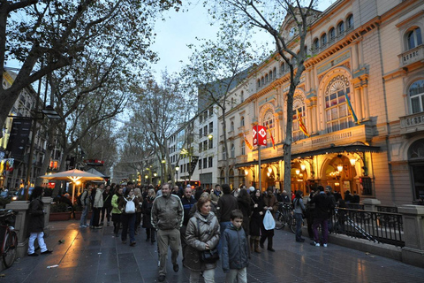 Barcelona: Tour nocturno privado con un local