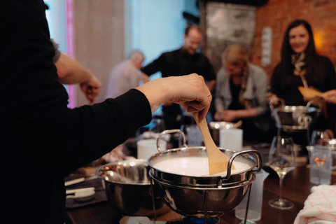 Hamburg: Mozzarella course with accompanying wines