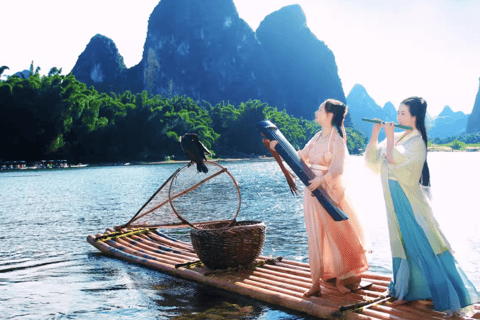 Yangshuo: Sessão fotográfica de viagem personalizadaPacote para casal ou família