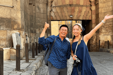 Cairo: Private Guided Tour to Bab al-Futuh & Old Cairo Gems! Tour, including Transportation and Italian Guide and Entry
