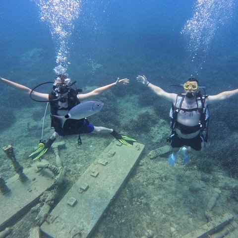 Side: Underwater Museum Scuba Diving Tour with Lunch