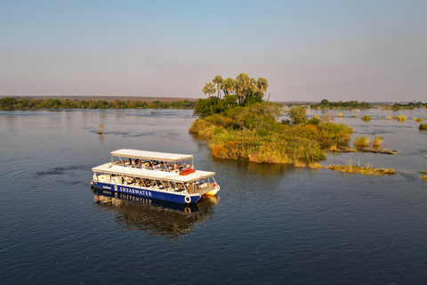 Victoria Falls: panoramische vlucht, brugtour en rondvaart tijdens zonsondergang