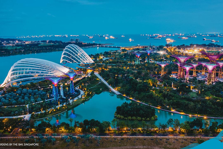 Wspólne transfery do atrakcji Singapuru z hoteluWspólne transfery do Gardens By The Bay i Marina Bay Sands