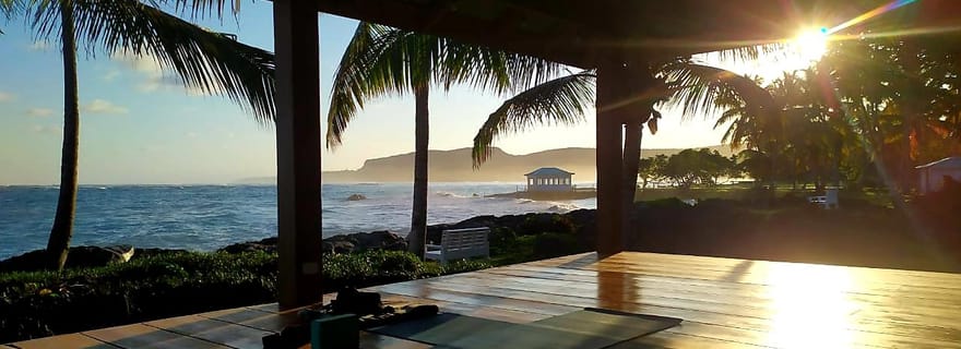 Las Galeras : yoga matinal ou yoga aérien à la Villa Serena