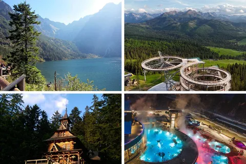 Tour del lago Morskie Oko, Skywalk, Zakopane e terme