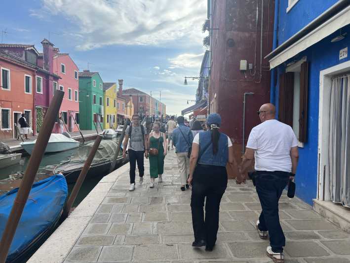Venezia intera giornata: tour a piedi e tour in barca a Murano e Burano